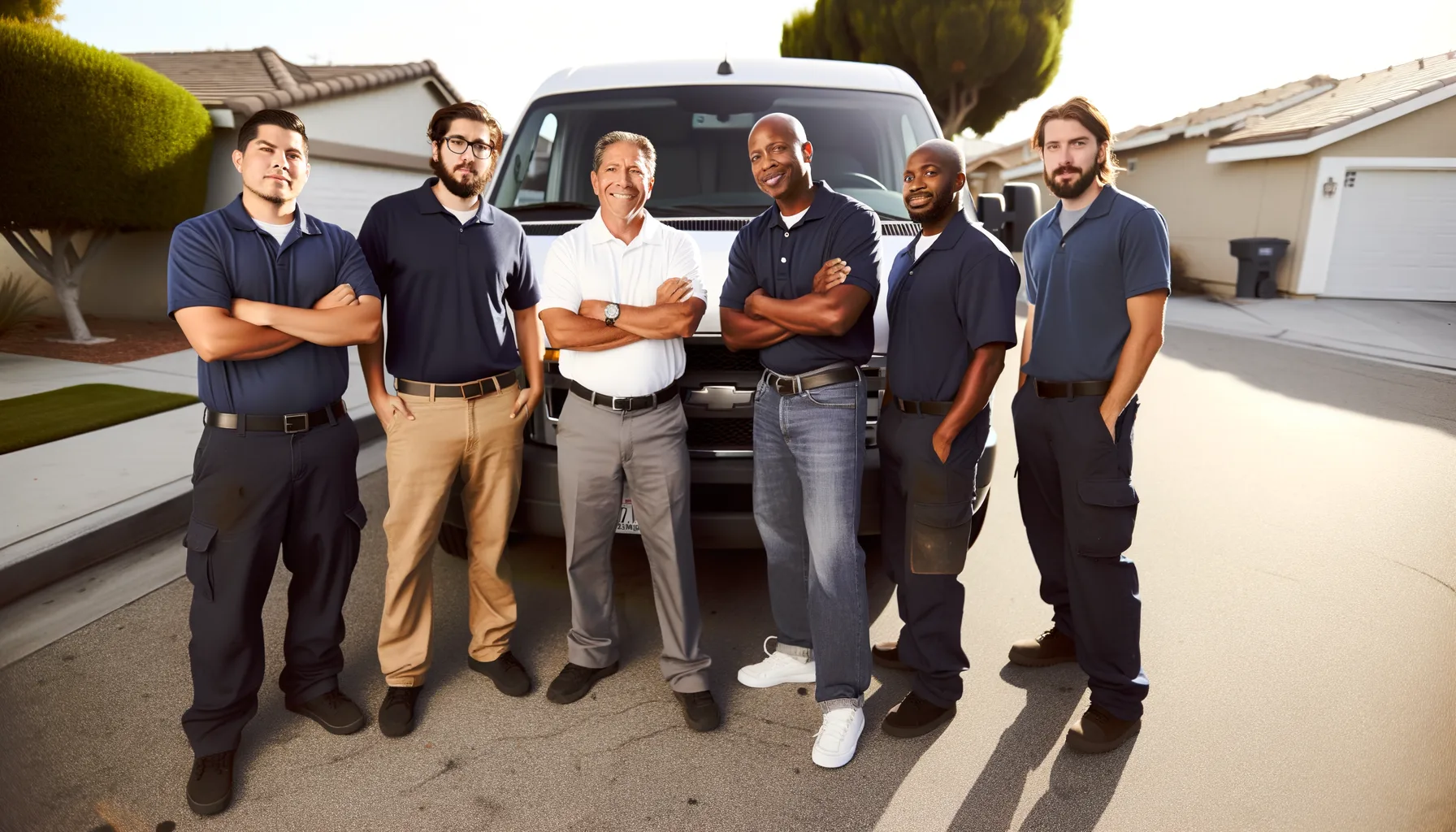 The BlueLine Water Damage Restoration Team